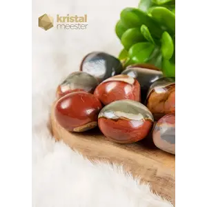 Polychrome Jasper Tumbled Stones - Size L