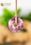 Lepidolite Donut - 30 mm