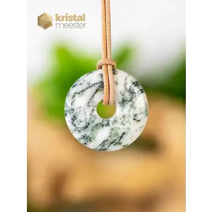 Tree Agate Donut - 30 mm