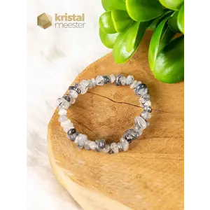 Tourmaline Quartz Chip Bracelet