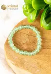 Green Fluorite Ball Bracelet - 8 mm