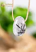 Tourmaline Quartz Pendant, drilled - no. 1