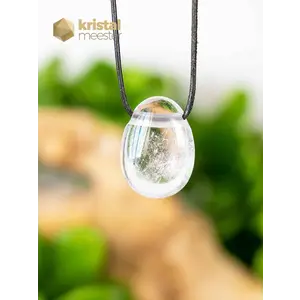 Rock Crystal Pendant - drilled