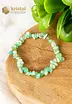 Chrysopraas Splitarmband