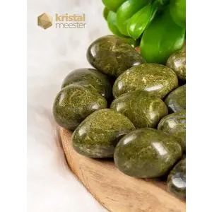 Epidote Tumbled Stones EX