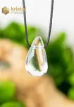 Rock Crystal Drop Shaped Pendant