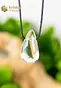 Rock Crystal Drop Shaped Pendant