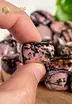 Rhodonite Tumbled Stones - Size S