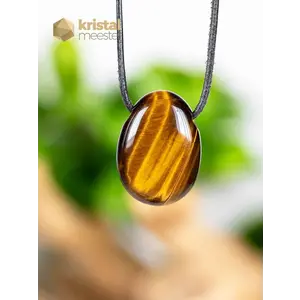 Tiger Eye Pendant, drilled - no. 1