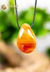 Carnelian Drop Shaped Pendant - no. 1