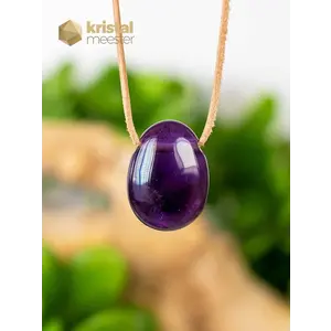 Amethyst Pendant - drilled