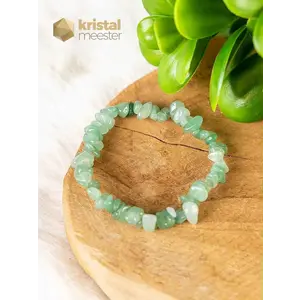 Green Aventurine Chip Bracelet