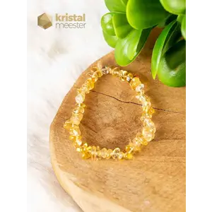 Citrine Chip bracelet (heat treated)