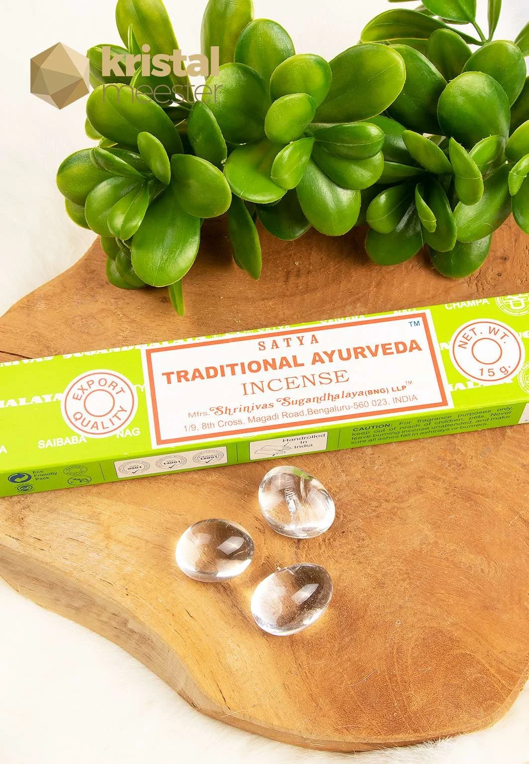 Traditional Ayurveda Incense Kristalmeester Kristalmeester