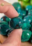 Chrysocolla trommelstenen - maat S