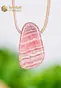 Rhodochrosite EX pendant, drilled - no. 2