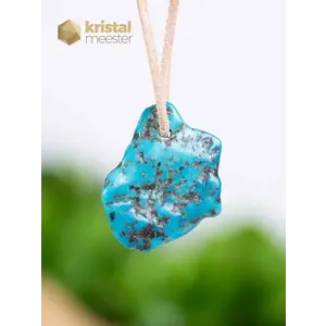 Turquoise Pendent, drilled - no. 1