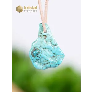 Turquoise Pendent, drilled - no. 4