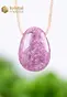 Lepidolite Pendant, drilled - no. 2