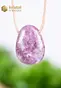 Lepidolite Pendant, drilled - no. 3