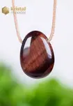 Red Tiger Eye Pendant, drilled - no. 4