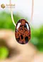 Mahogany Obsidian Pendant, drilled - no. 4