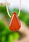 Red Jasper Pendant - drilled - no. 1