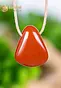 Red Jasper Pendant - drilled - no. 3