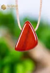 Red Jasper Pendant - drilled - no. 4