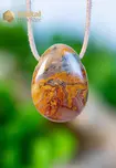 Crazy Lace Agate Pendant drilled - no. 4