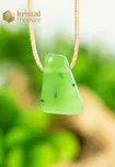 Jade Nephrite EX pendant, drilled - no. 1