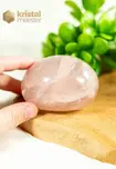 Rose Quartz Palmstone - no. 2