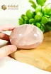 Rose Quartz Palmstone - no. 2