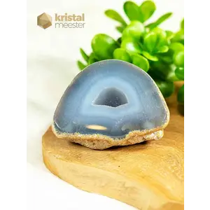 Agate Geode Blue - no. 3