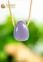 Lepidolite EX Pendant, drilled - no. 2