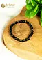 Goud Obsidiaan Kogelarmband - 6 mm