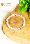 Merlinite Faceted Bracelet - 6 mm