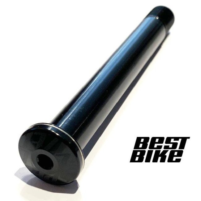 AXL MY18 COMO QR32-F129,7075-T6, FRONT, 129.7MM LENGTH, 15MM AXLE, THROUGH TYPE