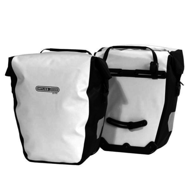 ORTLIEB Back-Roller City; White black