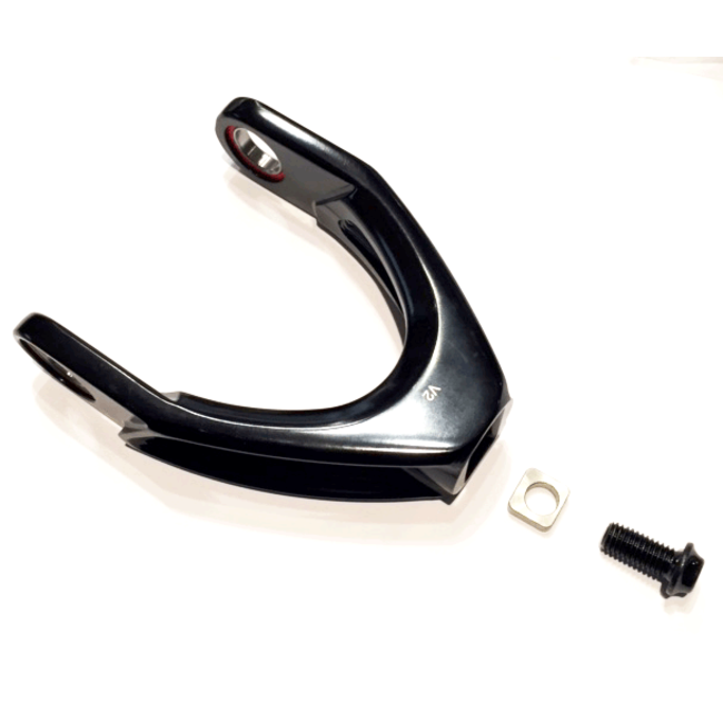 SHK EXT MY17-18 ENDUROFSR 650B / 29 SHOCKEXTENSION, BOLT, SPACER, BEARINGS, ANNO BLACKPOLISHED FLIP CHIP