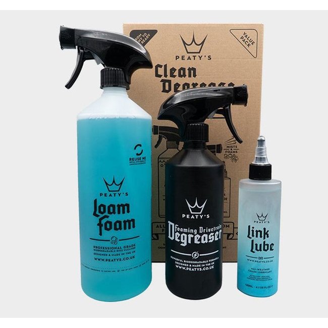Peaty's Gift Pack - Clean Degrease Lube