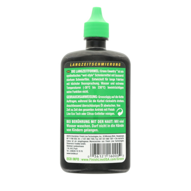 FINISH LINE Cross Country Kettenöl 120ml