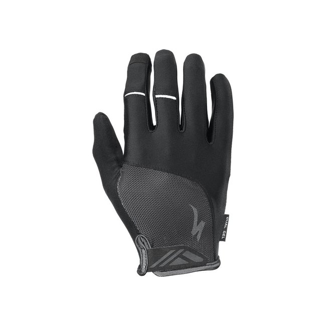 BG DUAL GEL GLOVE LF BLK MEDIUM
