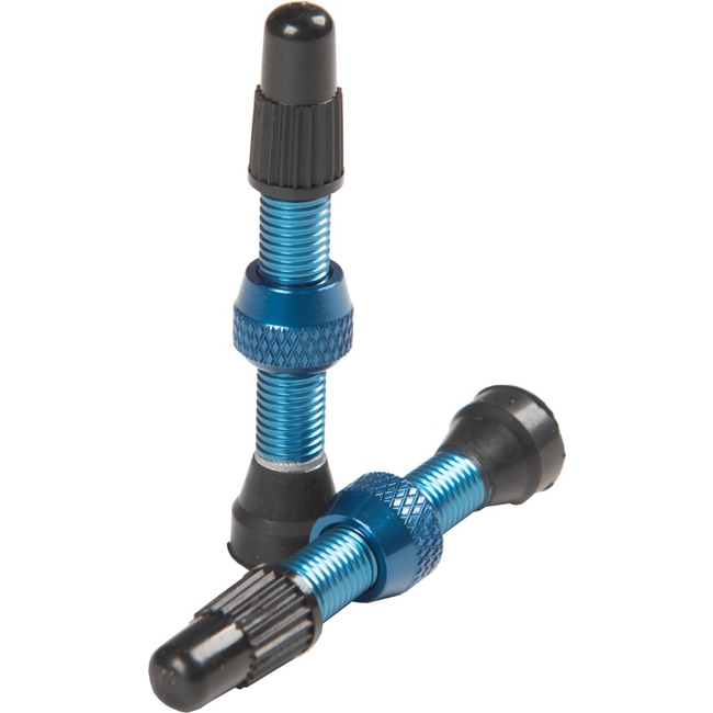 STAN'S NOTUBES UNIVERSAL VENTIL, PRESTA ALUMINIUM 44mm blue