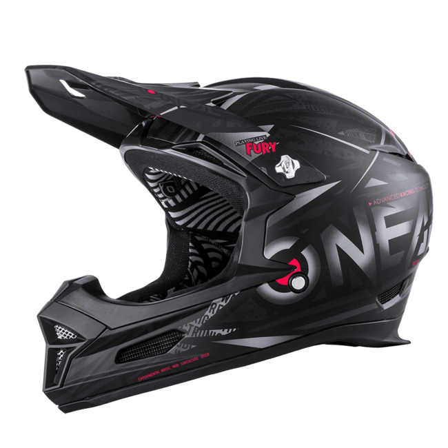 O`NEAL FURY HELMET SYNTHY BLACK S (55/56CM)