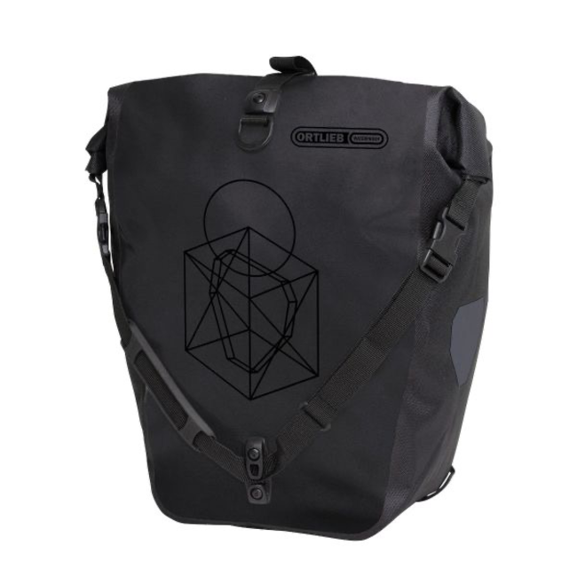 ORTLIEB BACK-ROLLER DESIGN, SYMMETRY - BLACK MATT