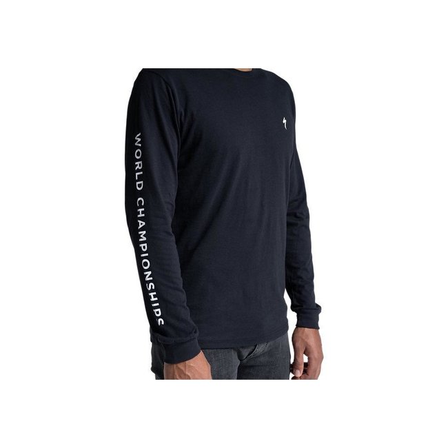 WORLD CHAMPIONS LONG SLEEVE T-SHIRT BLACK LARGE