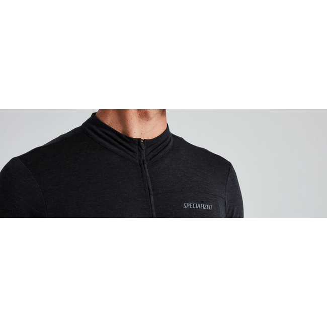RBX MERINO JERSEY SS BLK M