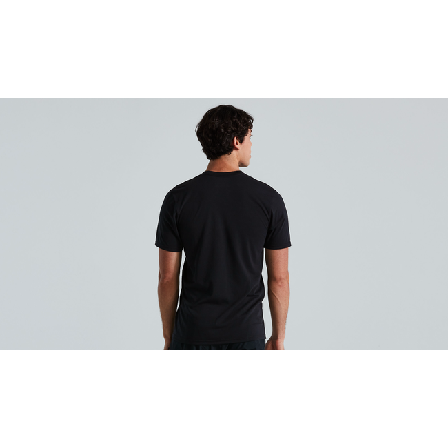 S-LOGO TEE SS MEN BLK L