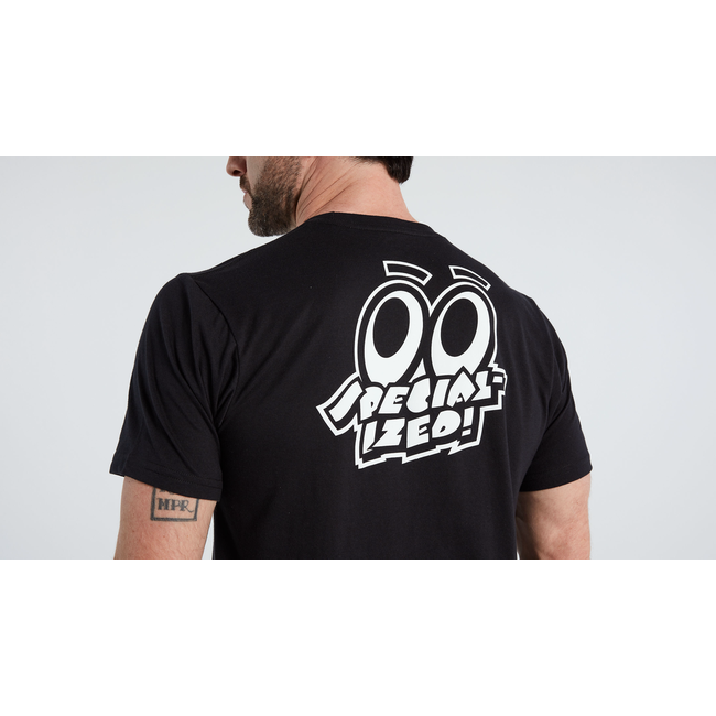 SPECIAL EYES TEE SS BLK L